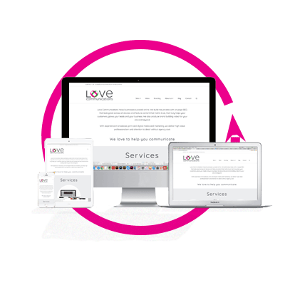Love Communications web consultancy