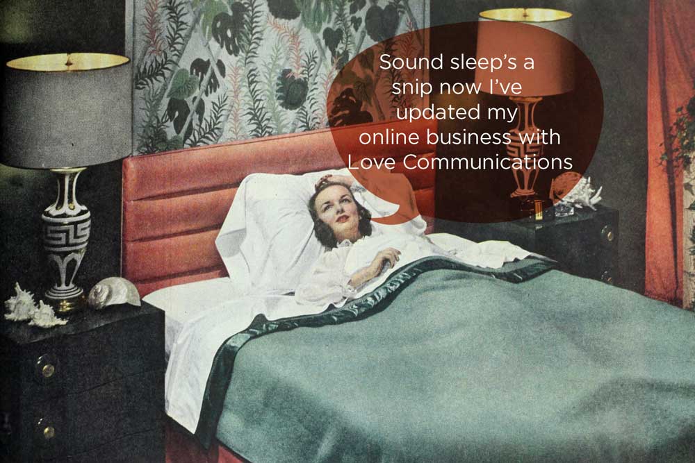 Love Communications delivering sound sleep to small business